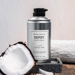 DEPOT no.411 涼感滋潤刮鬍泡 300ml