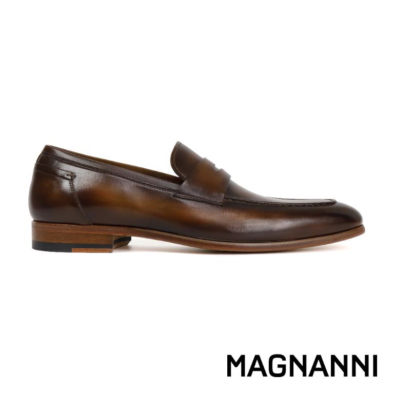 MAGNANNI 西班牙手工便士樂福鞋 暗銅色(23764-TOR)