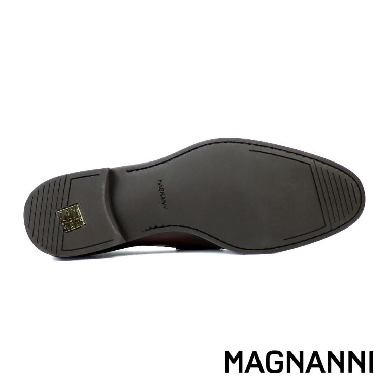 MAGNANNI 經典刷色便士樂福鞋 棕色(22692-BR)