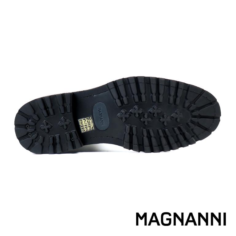 MAGNANNI 西班牙輕量真皮切爾西靴 深灰色(22365-GRY)