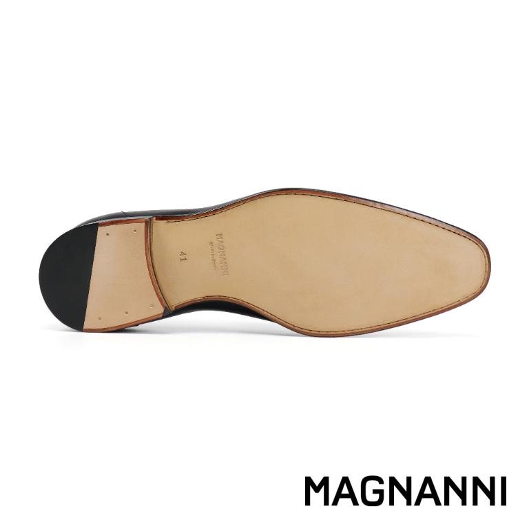 MAGNANNI 西班牙手工便士樂福鞋 黑色(23764-BL)