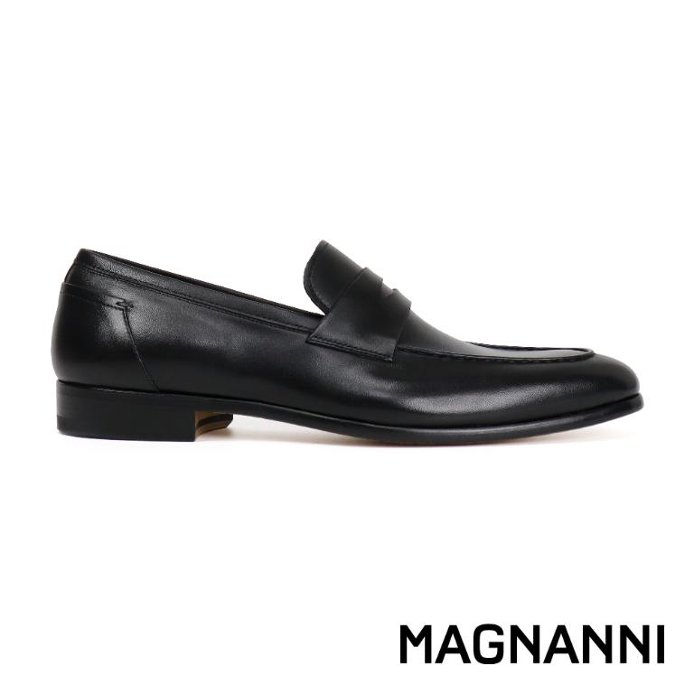 MAGNANNI 西班牙手工便士樂福鞋 黑色(23764-BL)