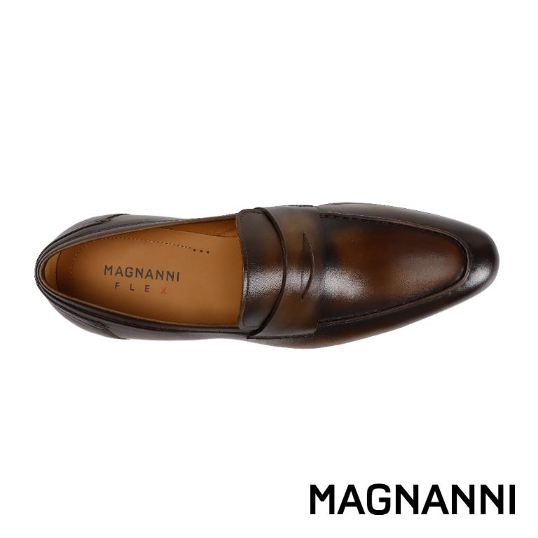 MAGNANNI 西班牙手工便士樂福鞋 暗銅色(23764-TOR)