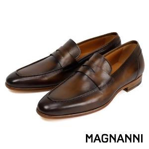 MAGNANNI 西班牙手工便士樂福鞋 暗銅色(23764-TOR)