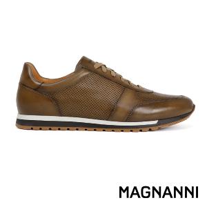 MAGNANNI 西班牙真皮多孔透氣休閒鞋 暗銅色(24443-TOR)
