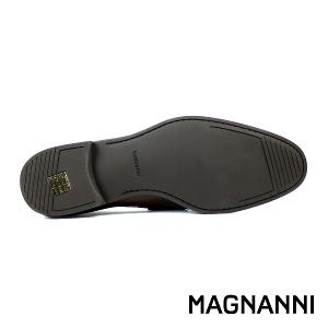 MAGNANNI 經典刷色便士樂福鞋 棕色(22692-BR)