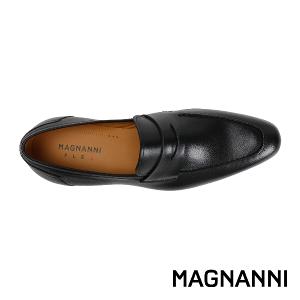 MAGNANNI 西班牙手工便士樂福鞋 黑色(23764-BL)
