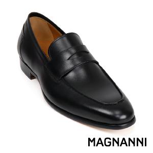 MAGNANNI 西班牙手工便士樂福鞋 黑色(23764-BL)