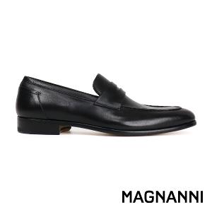 MAGNANNI 西班牙手工便士樂福鞋 黑色(23764-BL)