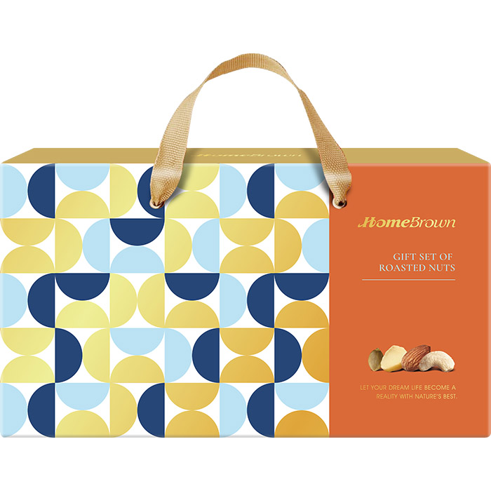 【紅布朗】鹽烤堅果4入禮盒