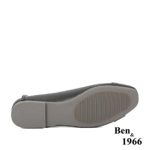 Ben&1966高級植鞣羊皮氣質舒適包鞋-黑(236101)