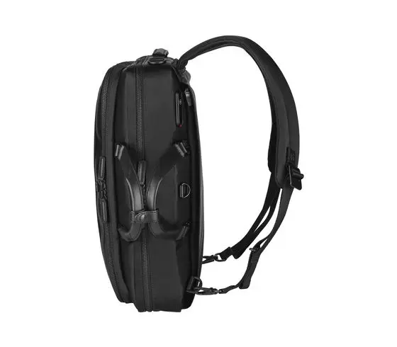 VICTORINOX Alox Nero 肩背手提三用袋-黑色