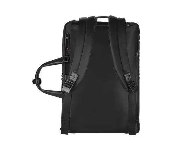 VICTORINOX Alox Nero 肩背手提三用袋-黑色