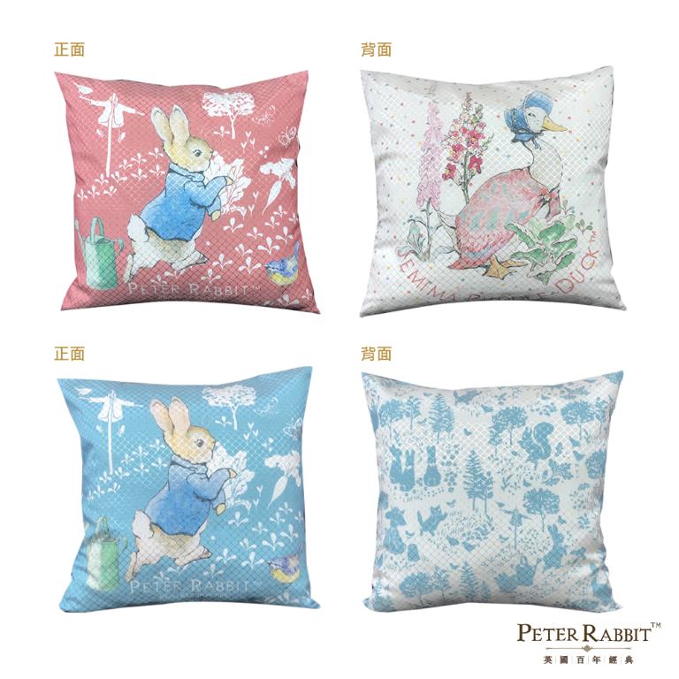 PETER RABBIT 比得兔 田園趣抱枕-2色可選