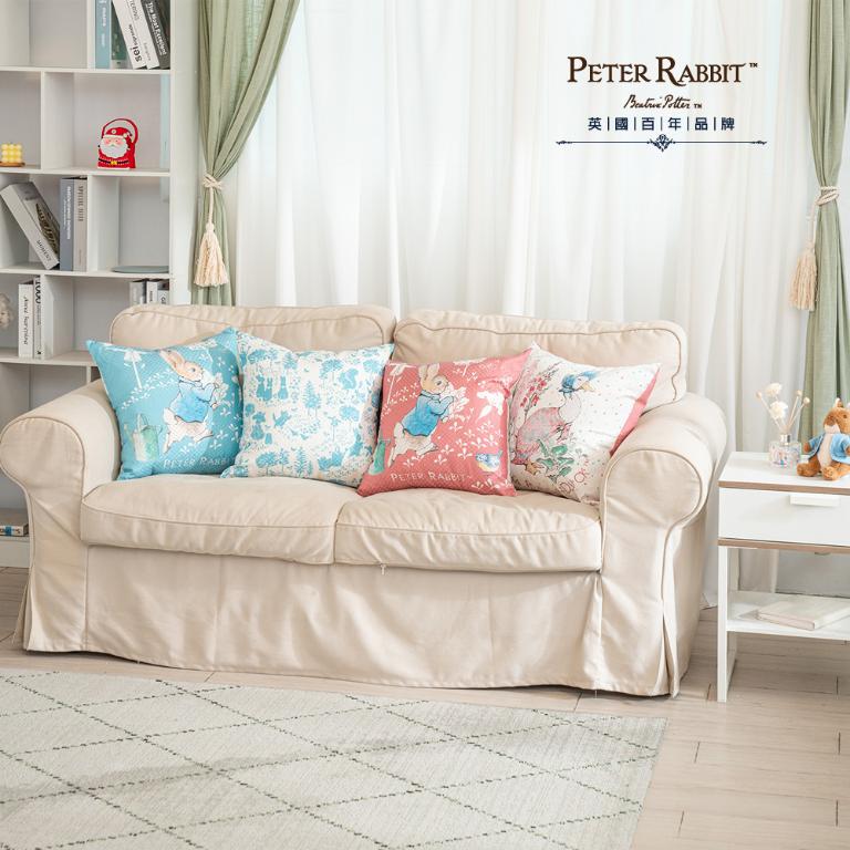 PETER RABBIT 比得兔 田園趣抱枕-2色可選