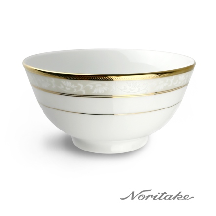 Noritake 花舞春風金邊-麵碗16CM