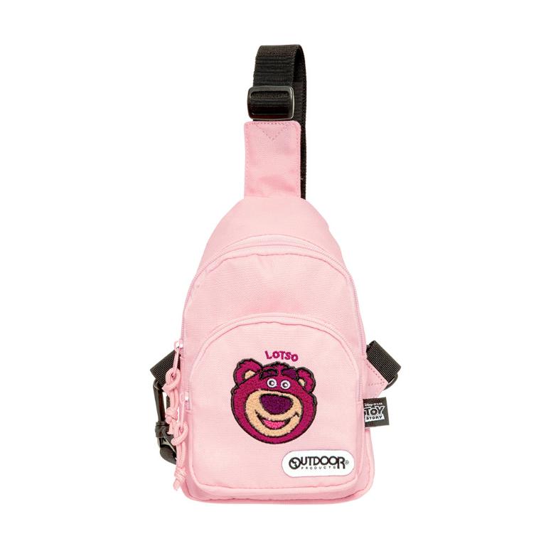 迪士尼Disney-熊抱哥單肩包-粉紅色