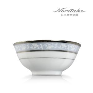 Noritake 花舞春風銀邊-飯碗12CM