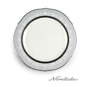 Noritake 花舞春風銀邊-展示盤