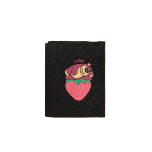 迪士尼Disney-熊抱哥對折短夾-黑色