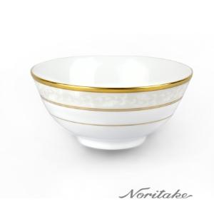 Noritake 花舞春風金邊-飯碗12CM