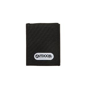 迪士尼Disney-熊抱哥對折短夾-黑色