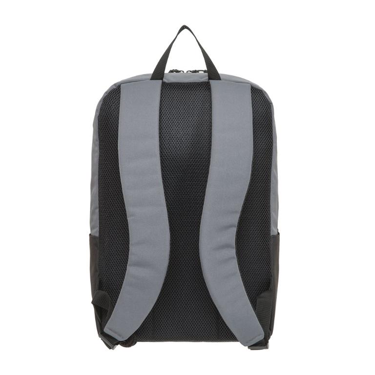 極簡風尚-14吋電腦後背包-黑/灰色