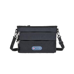 輕遊系-橫式側背包-黑色