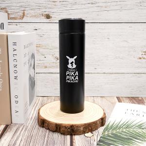 寶可夢Pokemon-皮卡丘保溫杯-黑色