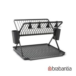 Brabantia 可折疊瀝水架-深灰(大)