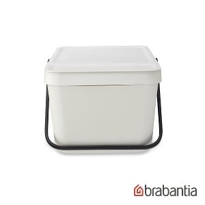 Brabantia 可疊式 廚餘桶/分類/收納置物桶 月牙白-20L