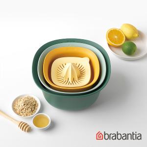 Brabantia 多功能調理盆組(橙綠)