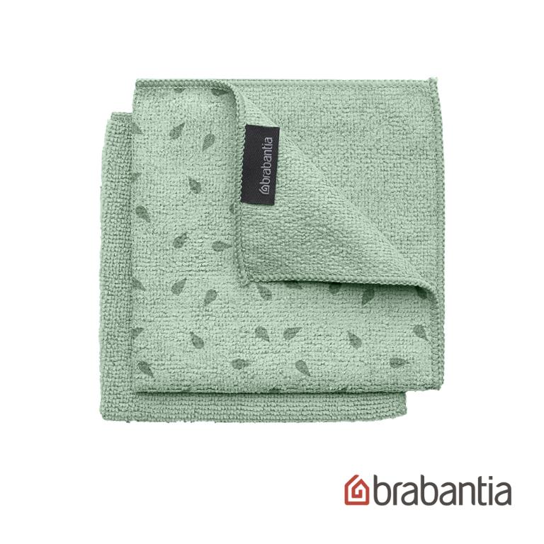 Brabantia 碳纖維抹布2入-仙綠色