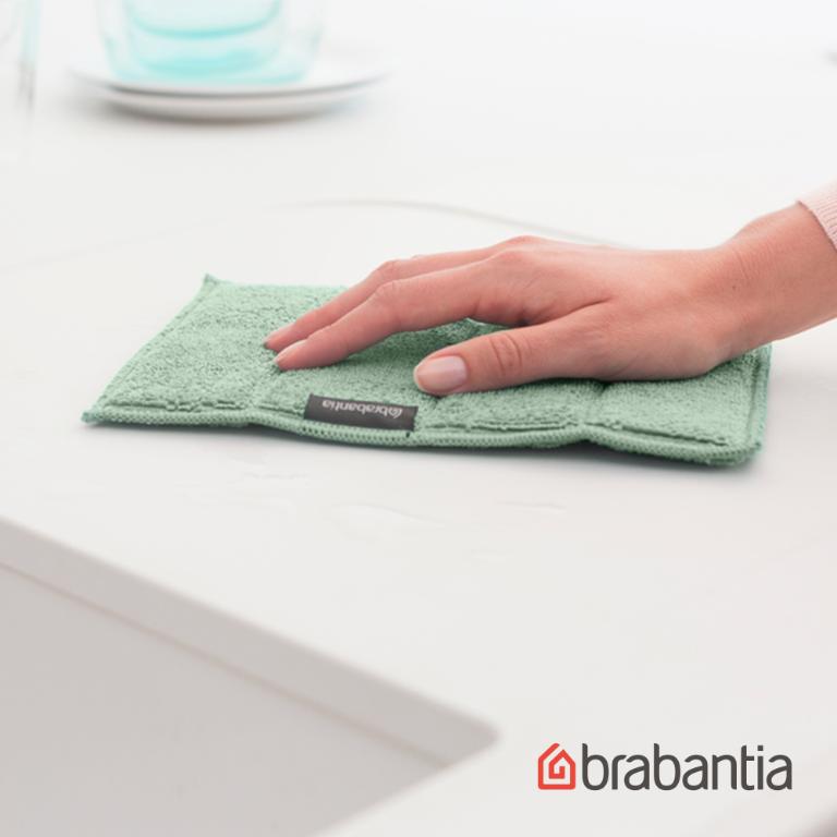 Brabantia 碳纖維清理墊3入-仙綠色