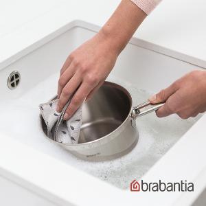Brabantia 碳纖維抹布2入-淺灰