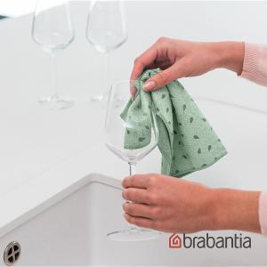 Brabantia 碳纖維抹布2入-仙綠色
