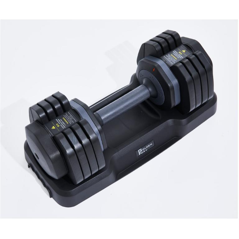 【Golden Fox】快速可調式啞鈴55lb GF-055 五段調節 (一入)