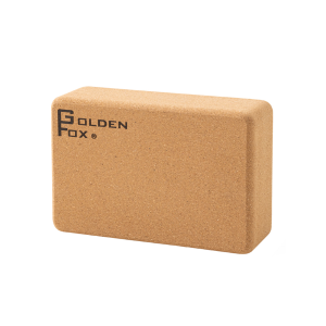 【Golden Fox】天然軟木瑜珈磚 Cork Yoga Block GF-005 (一入)
