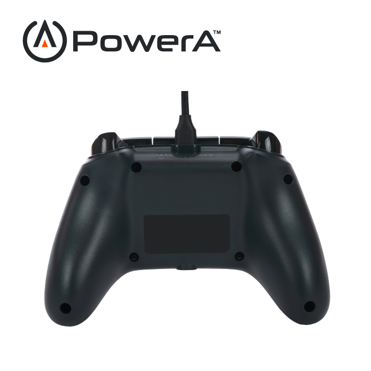 【PowerA】|XBOX 官方授權|有線遊戲手把(1519265-02)- 黑