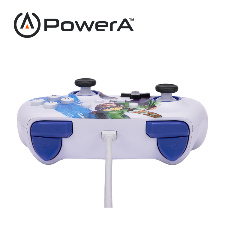 【PowerA】|任天堂官方授權|增強款有線遊戲手把(1526548-01)- 薩爾達大師之劍