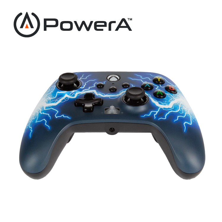 【PowerA】|XBOX 官方授權|增強款有線遊戲手把(1521745-02) - 閃電