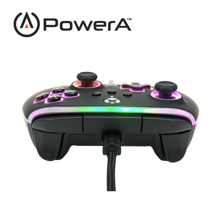 【PowerA】|XBOX 官方授權|炫光增強款有線遊戲手把(1522360-01)