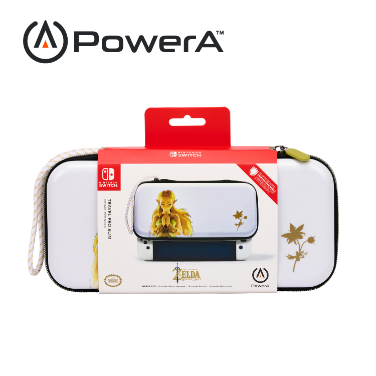 【PowerA】 |任天堂官方授權|旅行專業薄型收納包(NSCS0054-01) - 薩爾達公主 Nintendo Switch