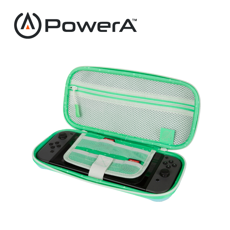 【PowerA】|任天堂官方授權| 收納保護殼(1518378-01) - 動物森友會