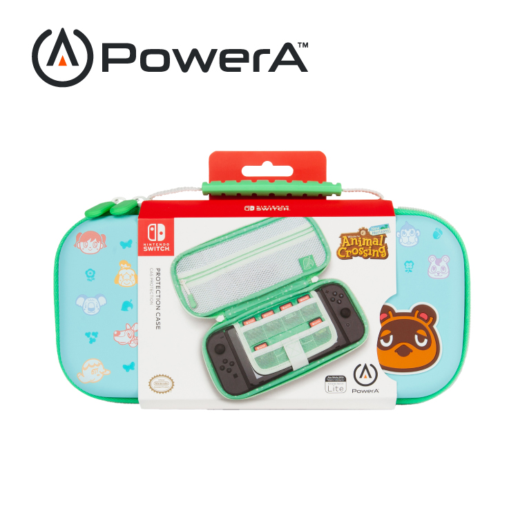 【PowerA】|任天堂官方授權| 收納保護殼(1518378-01) - 動物森友會