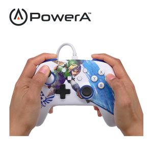 【PowerA】|任天堂官方授權|增強款有線遊戲手把(1526548-01)- 薩爾達大師之劍