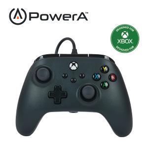 【PowerA】|XBOX 官方授權|有線遊戲手把(1519265-02)- 黑