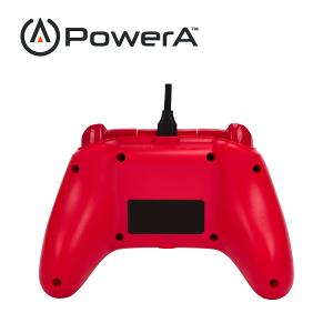 【PowerA】|XBOX 官方授權|有線遊戲手把(1519366-01) - 紅