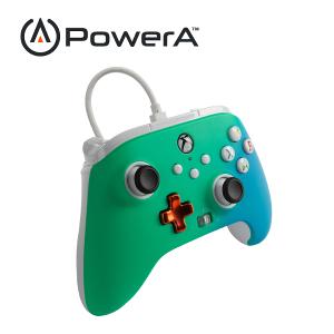 【PowerA】|XBOX 官方授權|增強款有線遊戲手把(1518828-02) - 海水泡沫色
