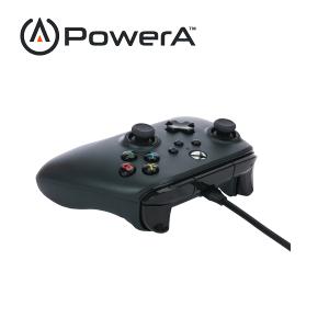 【PowerA】|XBOX 官方授權|有線遊戲手把(1519265-02)- 黑